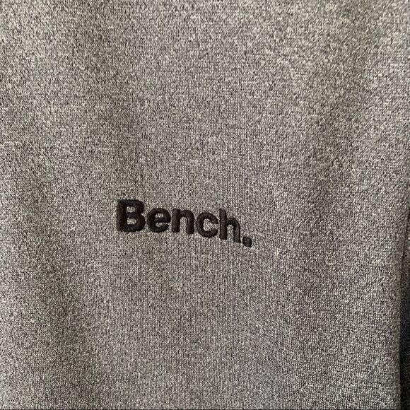 Bench Gray Smooth Lightweight Zip Up Sweatshirt - Picture 5 of 11